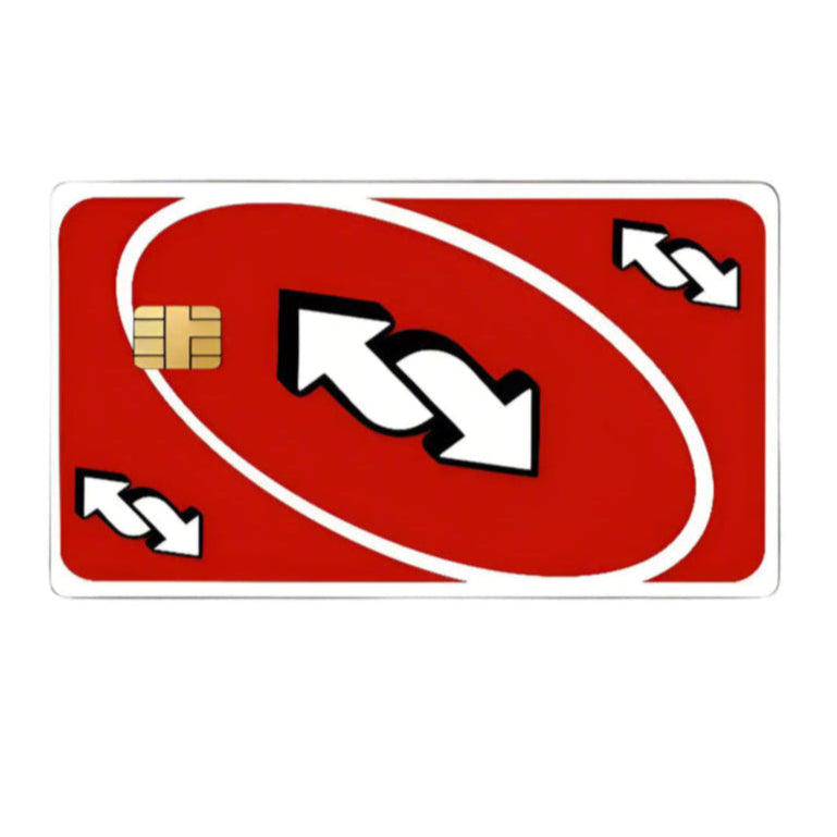 Red Uno Reverse Card