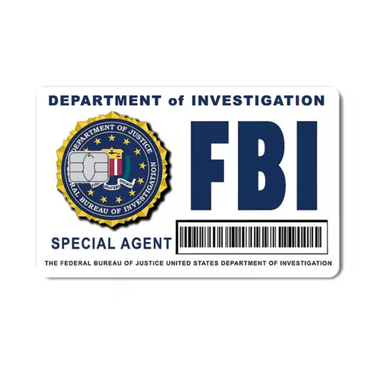 FBI Agent Card