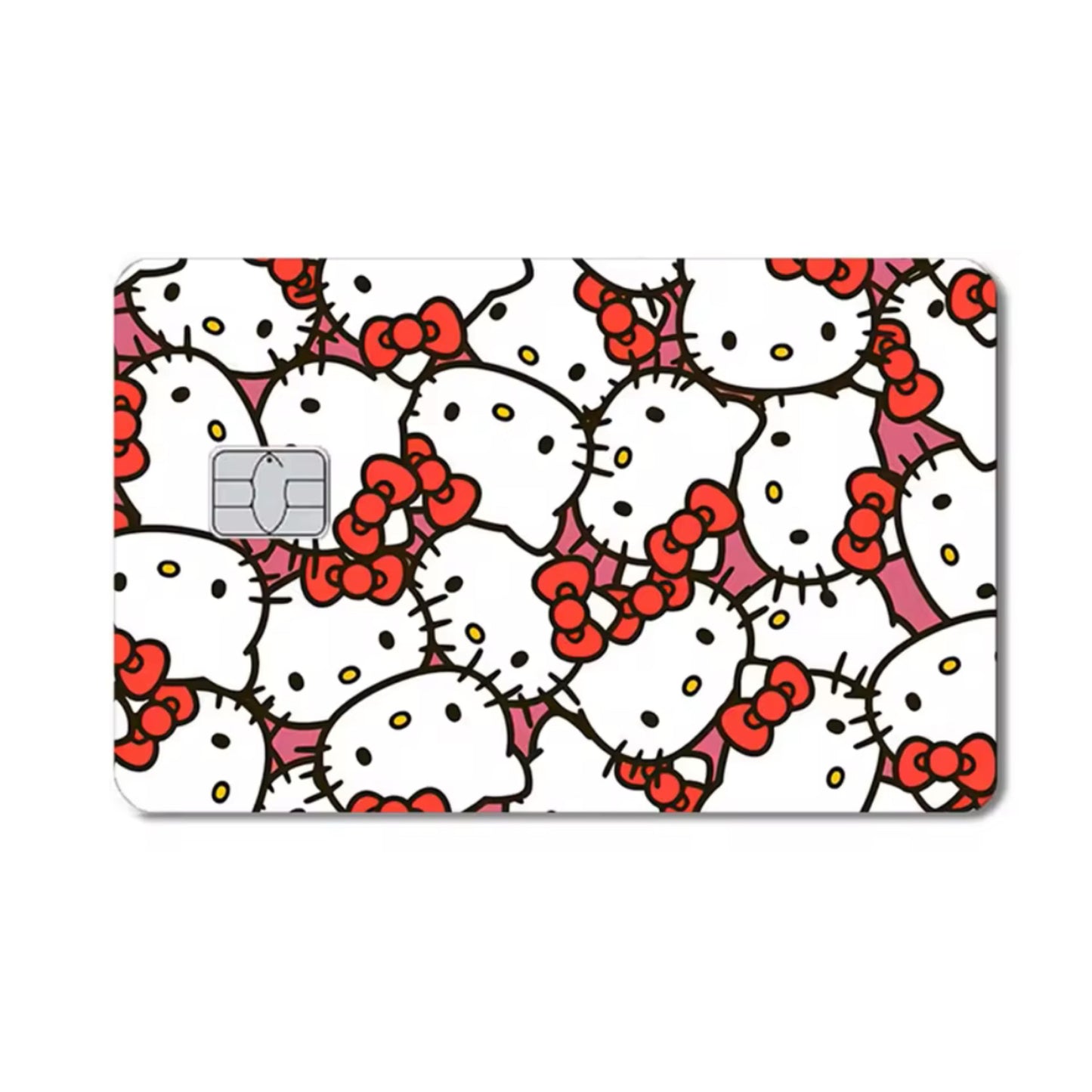 Hello Kitty All Over Pattern Card Skin