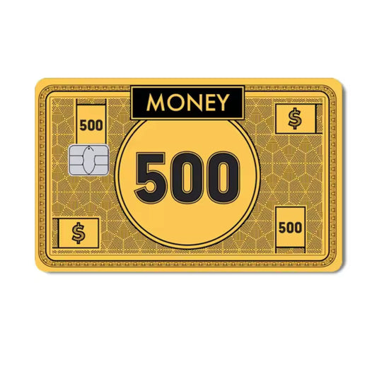 Monopoly Money Card Skin