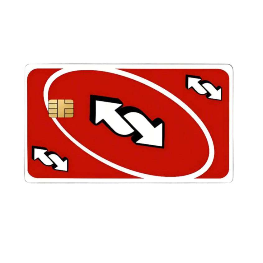 Red Uno Reverse Card