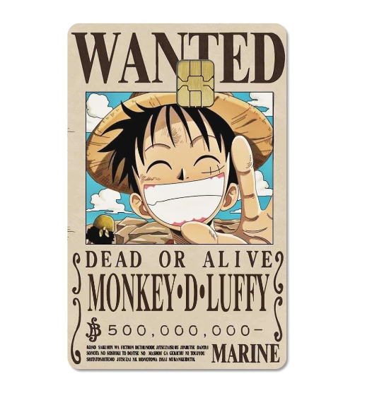 Luffy Wanted Poster